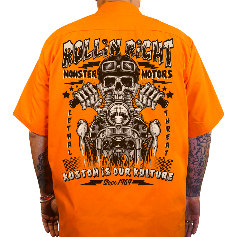LETHAL THREAT SHIRT ROLLRIGHT WRK - DRIVEN Canada's Powersports DG60173M