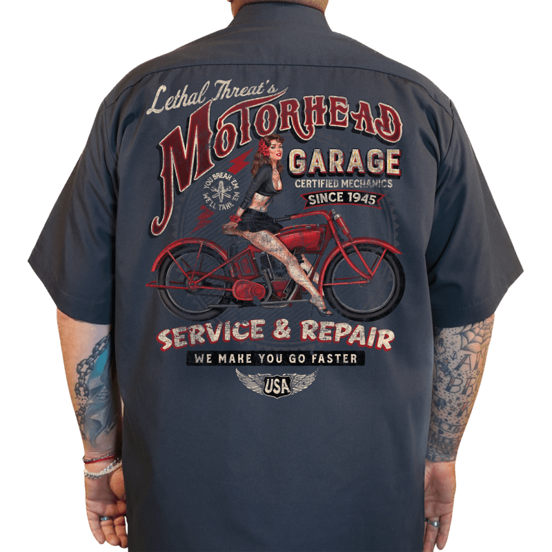 LETHAL THREAT SHRT MTRHEAD GARG - DRIVEN Canada's Powersports DG60177M