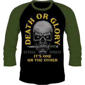 LETHAL THREAT TEE 3/4 DETHGLRY - DRIVEN Canada's Powersports 757785209004LT20900M