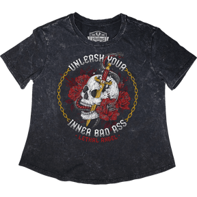 LETHAL THREAT TEE UNLEASHED SKULL - DRIVEN Canada's Powersports LA70208S