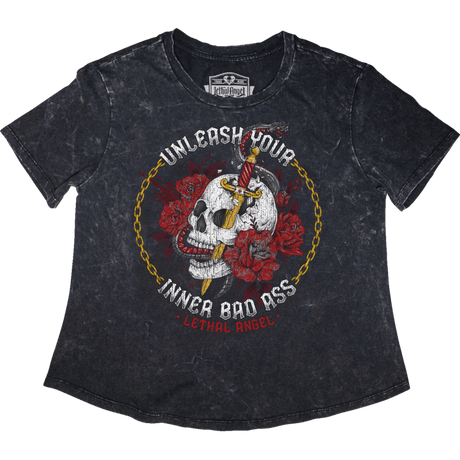 LETHAL THREAT TEE UNLEASHED SKULL - DRIVEN Canada's Powersports LA70208S