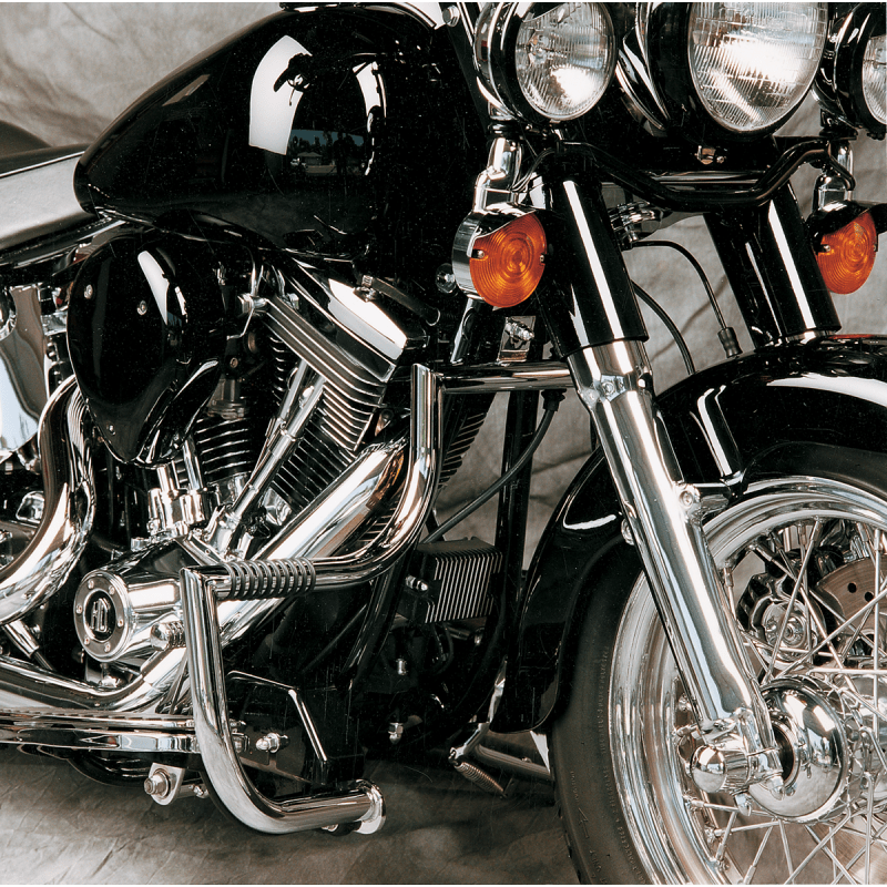 LINDBY 86 - 99 FLST HIGHWAY BAR W/PEGS (101 - 1) - DRIVEN Canada's Powersports 101 - 1