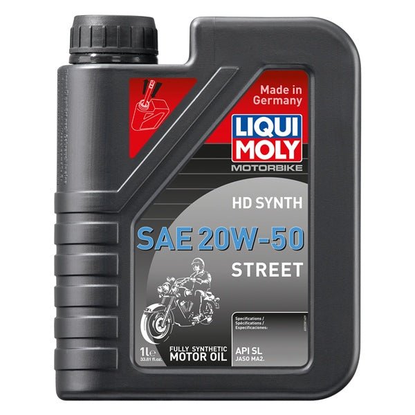 LIQUI MOLY OIL 4T HD SYNTHETIC SPORT STREET (20100) - DRIVEN Canada's Powersports 410042020101120100