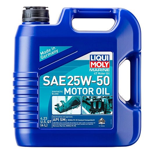 LIQUI MOLY OIL 4T MARINE 25W50 (22510) - DRIVEN Canada's Powersports 410042022510922510