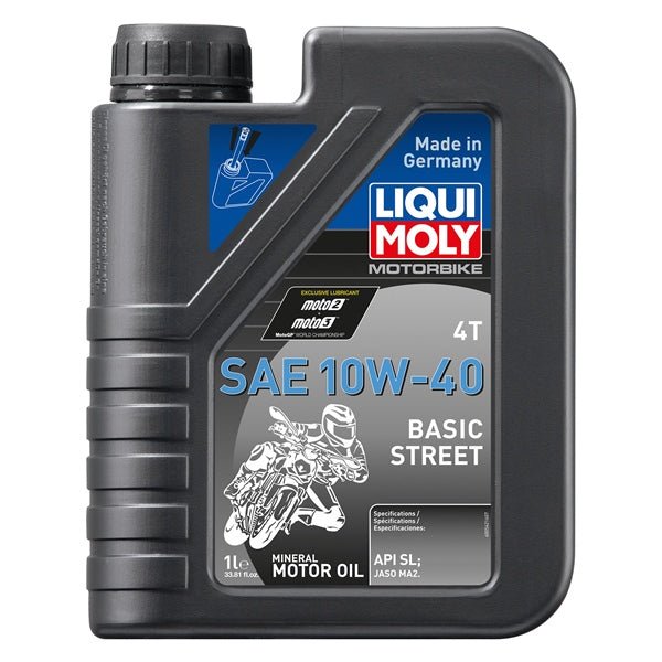 LIQUI MOLY OIL 4T MINERAL BASIC STREET (20190) - DRIVEN Canada's Powersports 410042020191220190