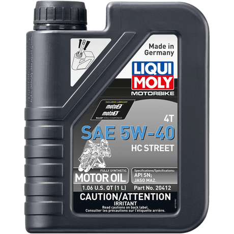 LIQUI MOLY OIL 4T SYNTHETIC STREET (20412) - DRIVEN Canada's Powersports 410042020413520412