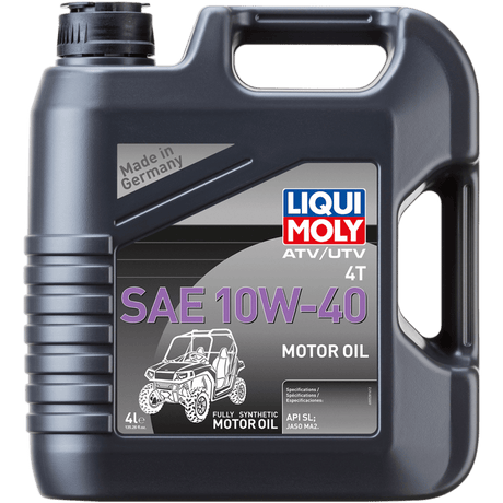 LIQUI MOLY OIL ATV/UTV 4T 10W40 4L (20176) - DRIVEN Canada's Powersports 410042020176920176