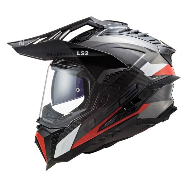 LS2 EXPLORER CARBON OFF - ROAD HELMET - DRIVEN Canada's Powersports 779421884574701 - 2131