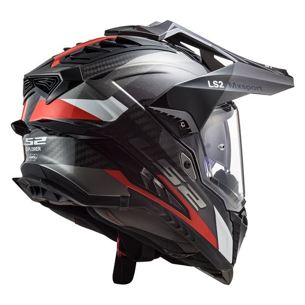 LS2 EXPLORER CARBON OFF - ROAD HELMET - DRIVEN Canada's Powersports 779421884574701 - 2131