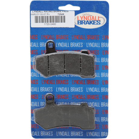 LYNDALL RACING BRAKES LLC 08 - 19 FLHT PLUS BRAKE PADS - DRIVEN Canada's Powersports 7254X