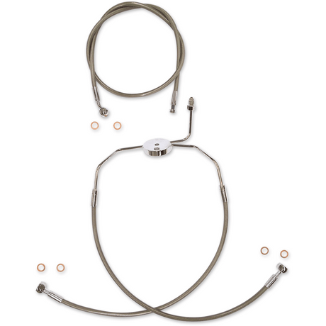 MAGNUM BRAKE LINE KIT XR STAINLESS STEEL (SSC1304 - 29) - DRIVEN Canada's Powersports SSC1304 - 29