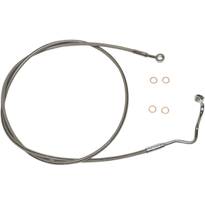 MAGNUM BRAKE LINE UPPER ABS STAINLESS STEEL (SSC1415 - 71) - DRIVEN Canada's Powersports SSC1415 - 71