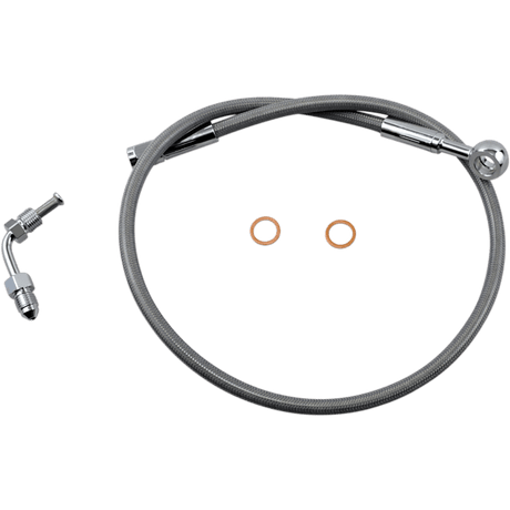 MAGNUM BRAKE LINE UPPER WITH ADAPTER STERLING CHROMITE II (SSC1506 - 26) - DRIVEN Canada's Powersports SSC1506 - 26