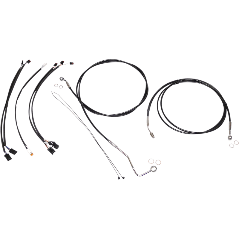MAGNUM CONTROL CABLE KIT XR BLACK/CHROME (489421) - DRIVEN Canada's Powersports 489421