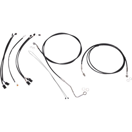 MAGNUM CONTROL CABLE KIT XR BLACK/CHROME (489421) - DRIVEN Canada's Powersports 489421