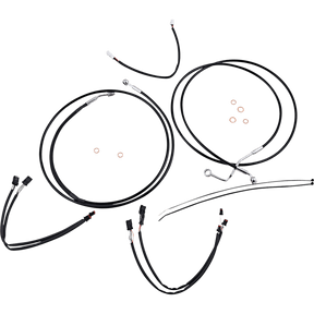 MAGNUM CONTROL CABLE KIT XR BLACK/CHROME (489422) - DRIVEN Canada's Powersports 489422