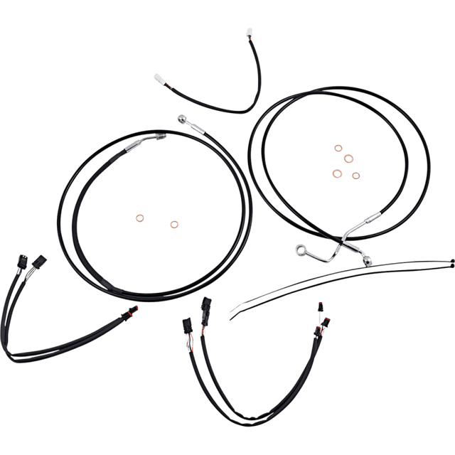 MAGNUM CONTROL CABLE KIT XR BLACK/CHROME (489422) - DRIVEN Canada's Powersports 489422