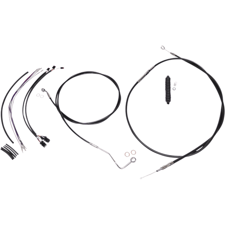 MAGNUM CONTROL CABLE KIT XR BLACK/CHROME (489491) - DRIVEN Canada's Powersports 489491