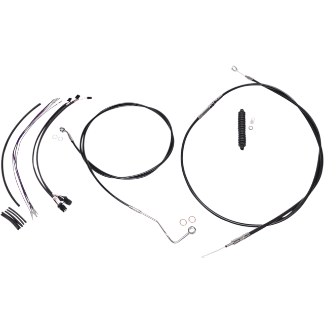 MAGNUM CONTROL CABLE KIT XR BLACK/CHROME (489491) - DRIVEN Canada's Powersports 489491