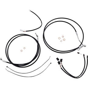 MAGNUM CONTROL CABLE KIT XR BLACK/CHROME (489852) - DRIVEN Canada's Powersports 489852