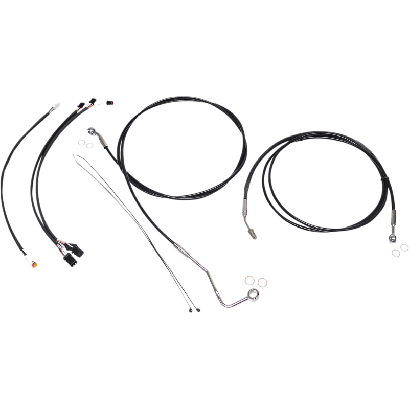MAGNUM CONTROL CABLE KIT XR BLACK/CHROME (489932) - DRIVEN Canada's Powersports 489932