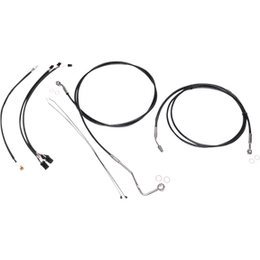 MAGNUM CONTROL CABLE KIT XR BLACK/CHROME (489932) - DRIVEN Canada's Powersports 489932