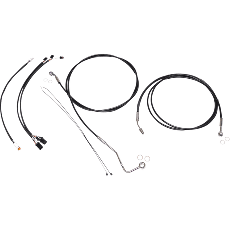 MAGNUM CONTROL CABLE KIT XR BLACK/CHROME (489932) - DRIVEN Canada's Powersports 489932