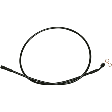 MAGNUM XR UPPER BRAKE LINE 35, 10MM BANJO (SBB0706 - 35) - DRIVEN Canada's Powersports 1741 - 5570SBB0706 - 35