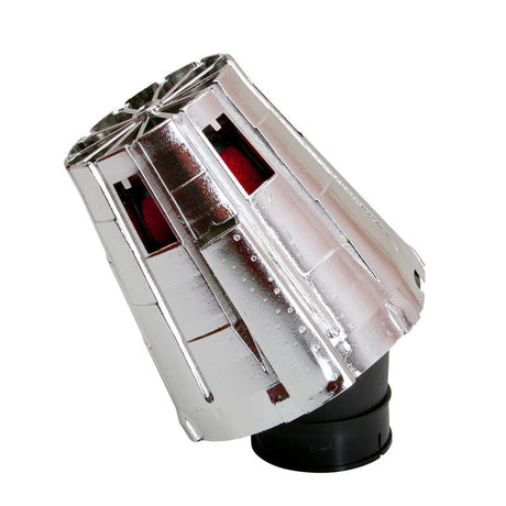 MALOSSI RED FILTER 5E 30° 38MM (CHROME) (04 7593.W0) - DRIVEN Canada's Powersports 04 7593.W004 7593.W0