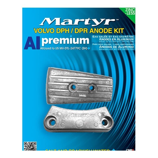 MARTYR PREMIUM ALUMINIUM ANODES (CMDPHKITA) - DRIVEN Canada's Powersports 628309170479CMDPHKITA