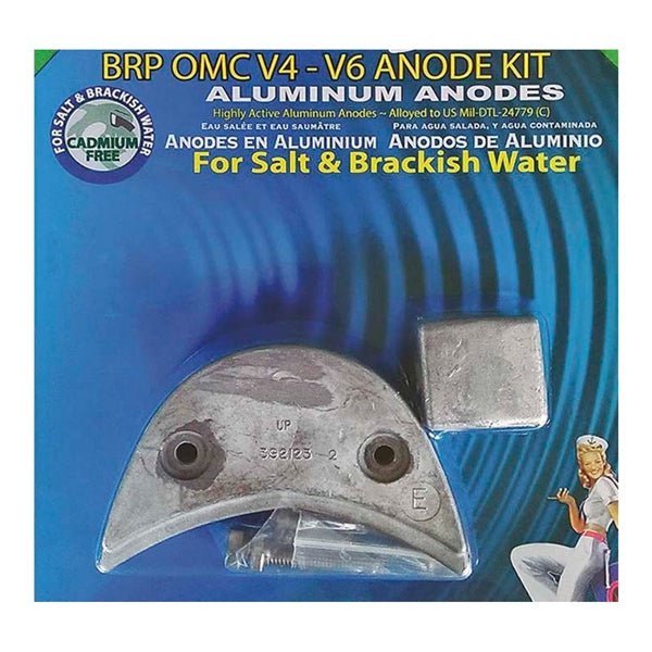 MARTYR PREMIUM ALUMINIUM ANODES (CMOMCV4V6KITA) - DRIVEN Canada's Powersports 628309249595CMOMCV4V6KITA