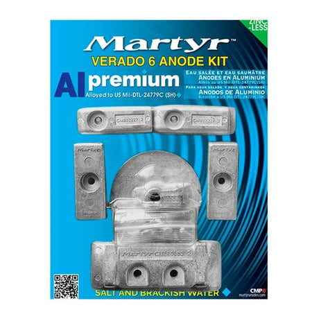 MARTYR PREMIUM ALUMINIUM ANODES (CMVERADO6KITA) - DRIVEN Canada's Powersports 628309122737CMVERADO6KITA