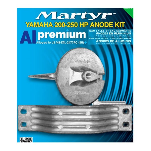 MARTYR PREMIUM ALUMINIUM ANODES (CMY200250KITA) - DRIVEN Canada's Powersports 628309126629CMY200250KITA