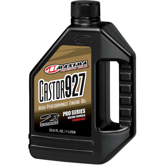 MAXIMA RACING OILS CASTOR - 927 RACING 2 - CYCLE OIL 1 LITER (23901 - EA) - DRIVEN Canada's Powersports 85121100536623901 - EA