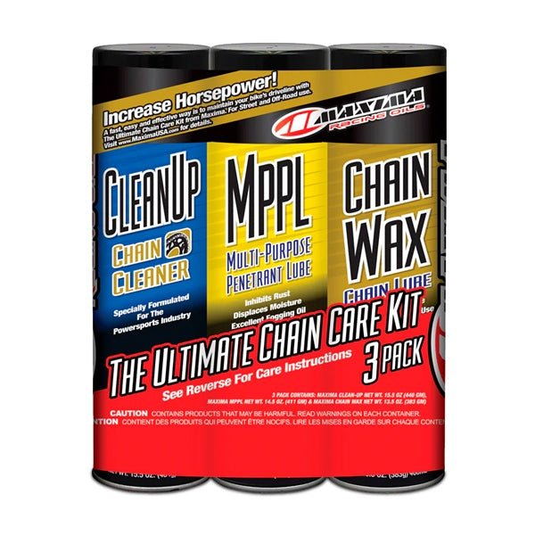 MAXIMA RACING OILS CHAIN CARE COMBO KIT (70 - 749203 - CAD) - DRIVEN Canada's Powersports 77942108076170 - 749203 - CAD