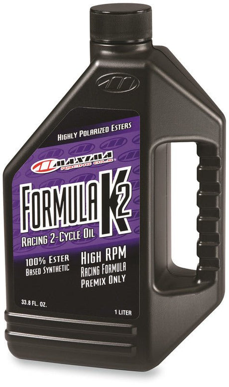 MAXIMA RACING OILS FORMULA K2 100% SYN 2 - CYCLE OIL 1 LITER (22901) - DRIVEN Canada's Powersports 85121100531122901
