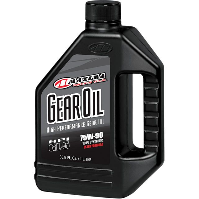 MAXIMA RACING OILS HYPOID GEAR OIL SYNTHETIC 75W90 1 LITER (44901 - EA) - DRIVEN Canada's Powersports 85121100641744901 - EA