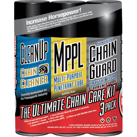 MAXIMA RACING OILS SYNTHETIC CHAIN GUARD KIT (70 - 779203) - DRIVEN Canada's Powersports 85121100119170 - 779203