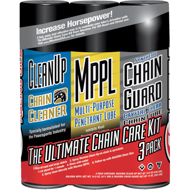 MAXIMA RACING OILS SYNTHETIC CHAIN GUARD KIT (70 - 779203) - DRIVEN Canada's Powersports 85121100119170 - 779203