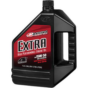 MAXIMA RACING OILS MAXUM4 EXTRA 100% SYN 15W50 128OZ/3.8L (329128 - EA) - DRIVEN Canada's Powersports 851211905017329128 - EA