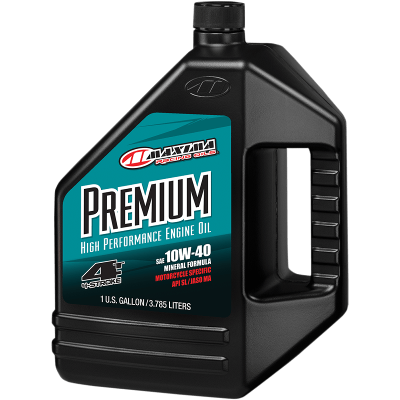 MAXIMA RACING OILS MAXUM4 PREMIUM 10W40 128OZ/3.8L (349128 - EA) - DRIVEN Canada's Powersports 851211004772349128 - EA