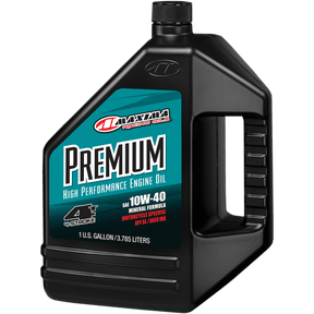 MAXIMA RACING OILS MAXUM4 PREMIUM 10W40 128OZ/3.8L (349128 - EA) - DRIVEN Canada's Powersports 851211004772349128 - EA
