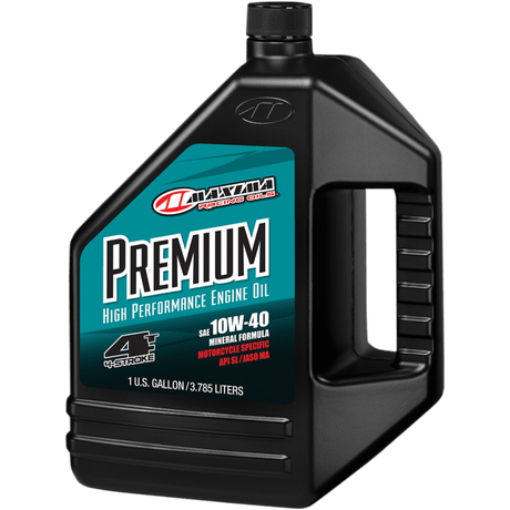 MAXIMA RACING OILS MAXUM4 PREMIUM 10W40 128OZ/3.8L (349128 - EA) - DRIVEN Canada's Powersports 851211004772349128 - EA