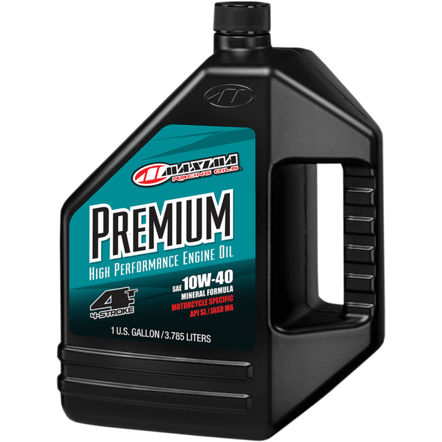 MAXIMA RACING OILS MAXUM4 PREMIUM 10W40 128OZ/3.8L (349128 - EA) - DRIVEN Canada's Powersports 851211004772349128 - EA