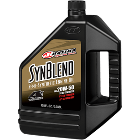 MAXIMA RACING OILS MAXUM4 SYNTHETIC BLEND 20W50 128OZ/3.8L (359128B - EA) - DRIVEN Canada's Powersports 851211004932359128B - EA