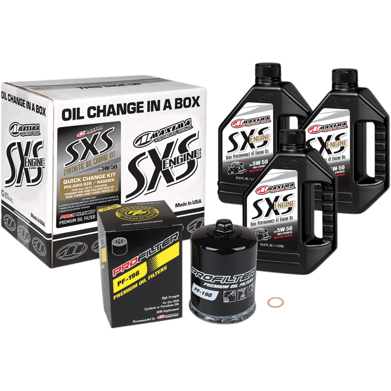 MAXIMA RACING OILS SXS QUICK CHANGE OIL KIT (90 - 189013) - DRIVEN Canada's Powersports 85121100851090 - 189013