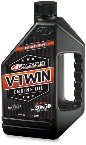 MAXIMA RACING OILS V - TWIN 20W50 128OZ (30 - 069128) - DRIVEN Canada's Powersports 85121100300330 - 069128