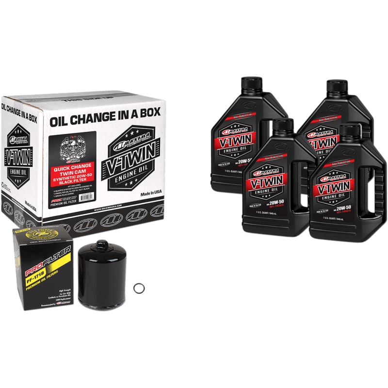 MAXIMA RACING OILS V - TWIN OIL QUICK CHANGE KIT (90 - 119014PB) - DRIVEN Canada's Powersports 85121100662290 - 119014PB