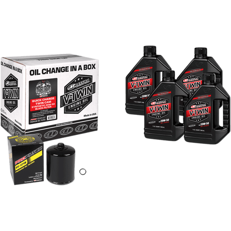 MAXIMA RACING OILS V - TWIN OIL QUICK CHANGE KIT (90 - 119014PB) - DRIVEN Canada's Powersports 85121100662290 - 119014PB