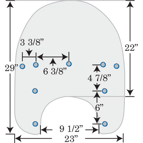 MEMPHIS SHADES 15" ROADKING REP PLAST - DRIVEN Canada's Powersports MEP6120